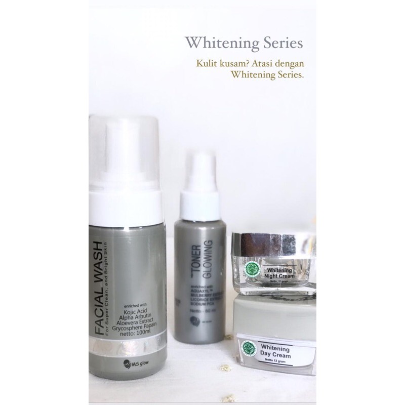 

MSGLOWwhitteningseries