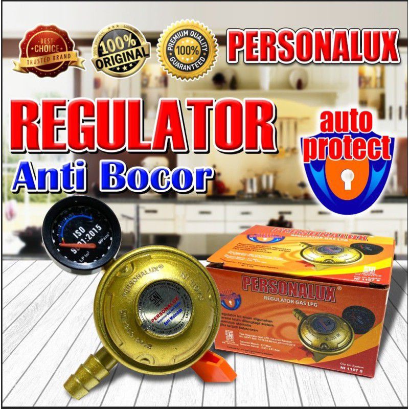 Regulator gas lpg personalux