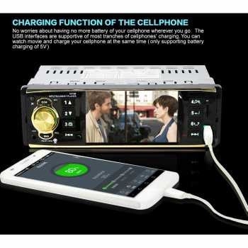 AMPrime Tape Audio Mobil Multifungsi dengan Kamera Parkir