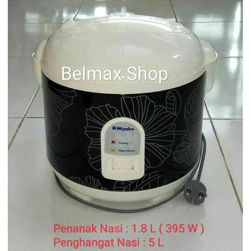 Magiccom Miyako MCM-528 / Rice Cooker Miyako 1.8 Liter / Penanak Nasi / Magicom Miyako 1,8 Liter