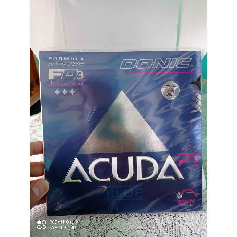 KARET TENIS MEJA DONIC ACUDA P1 ORIGINAL