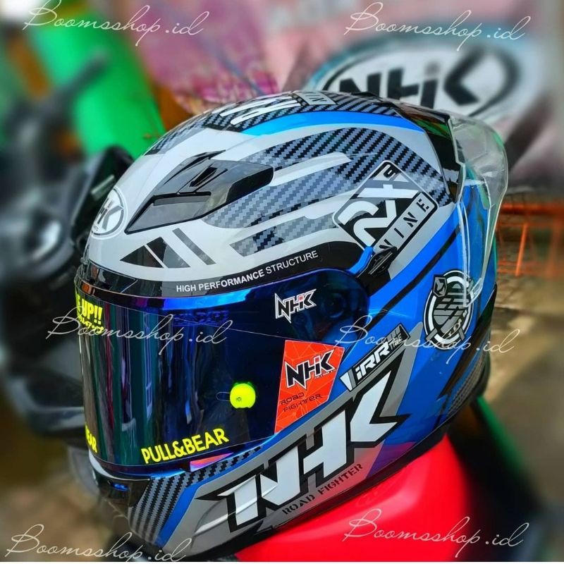 NHK Rx9 Racer X Blue Silver Paket Ganteng
