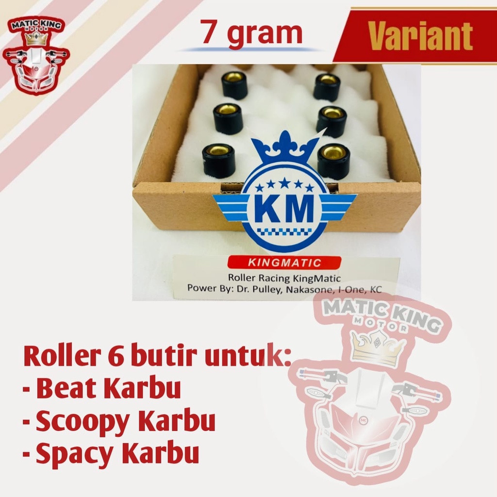 Roller Beat Scoopy Spacy 110 Karburator Racing KingMatic 7 gr sd 12 gr