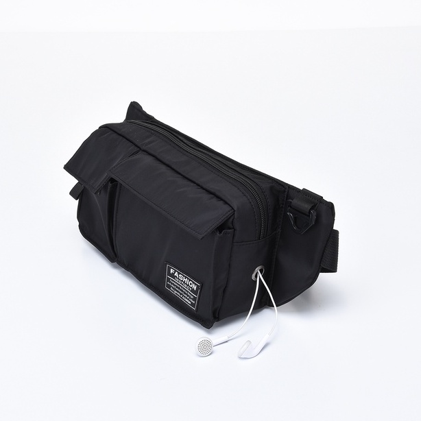 Tas Pinggang Fashion Unisex Polyester Waistbag Pria Wanita Anti Air Style Korea Tas Selempang Pria Arctic Tas Slempang Waterproof Pria COD Azgalery T183