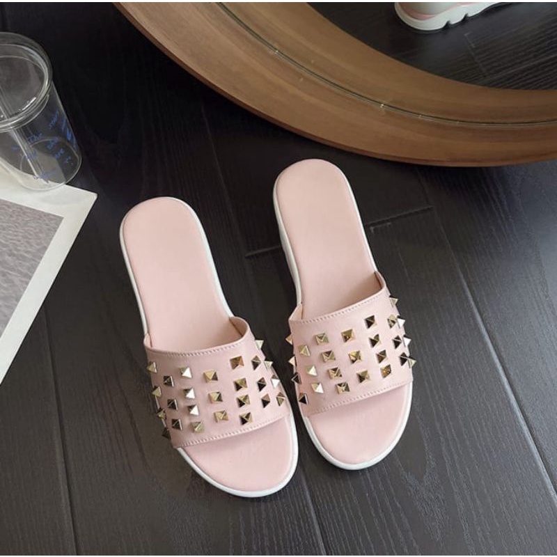 KANOSUE STUDED SANDAL WEDGES TAPAK RINGAN KS2080 KS #Realstock