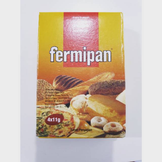 

Fermipan Ragi Instan Instant Yeast Sachet 4x11gr