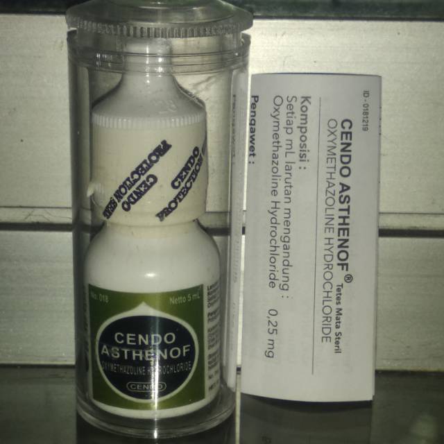 CENDO ASTHENOF 5 ML TETES MATA