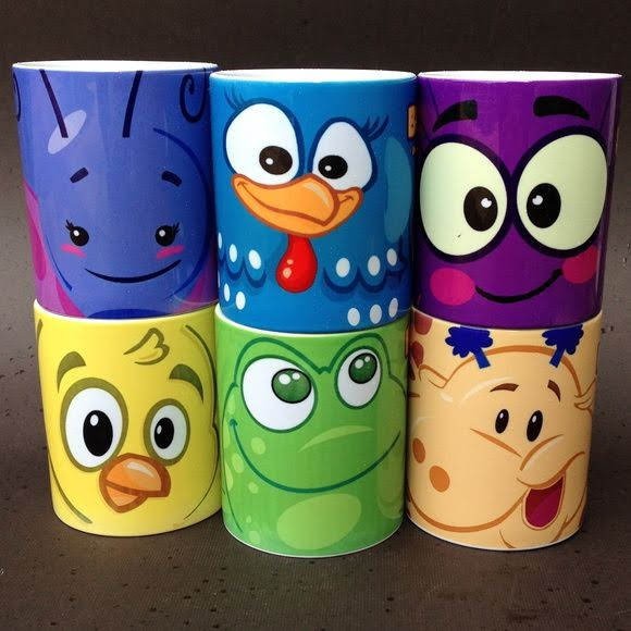 Mug Karakter Lucu Kartun Cup Hewan Imut Gelas Cangkir