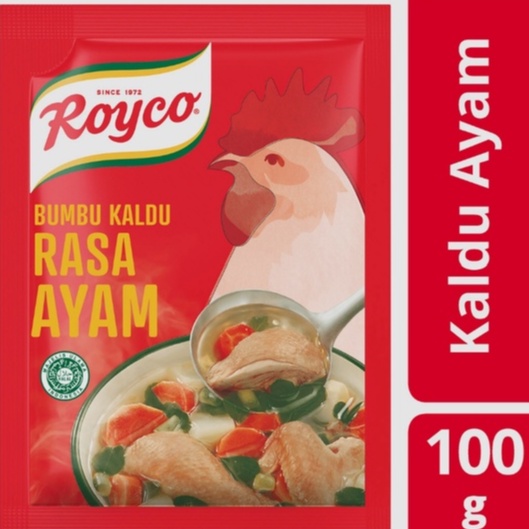 

(100g) Royco Bumbu Kaldu Ayam Kemasan 100g