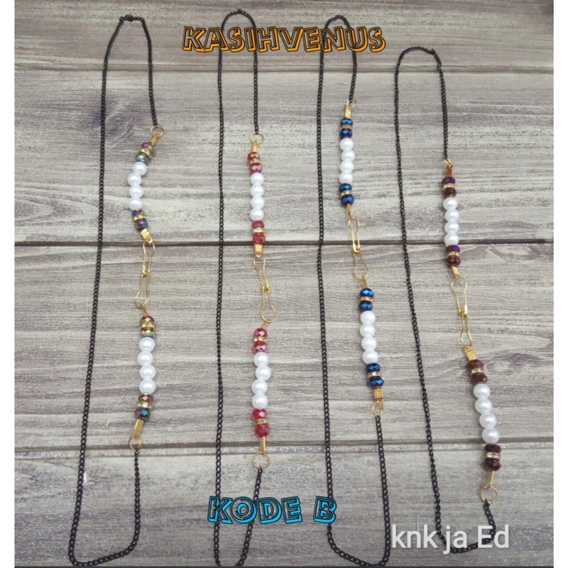 TALI MASKER MUTIARA/KALUNG MASKER MURAH