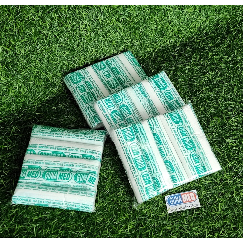 GUNAMED KASA ROLL 10CM ISI 5 ROLL / KASA GULUNG KECIL / PERBAN P3K