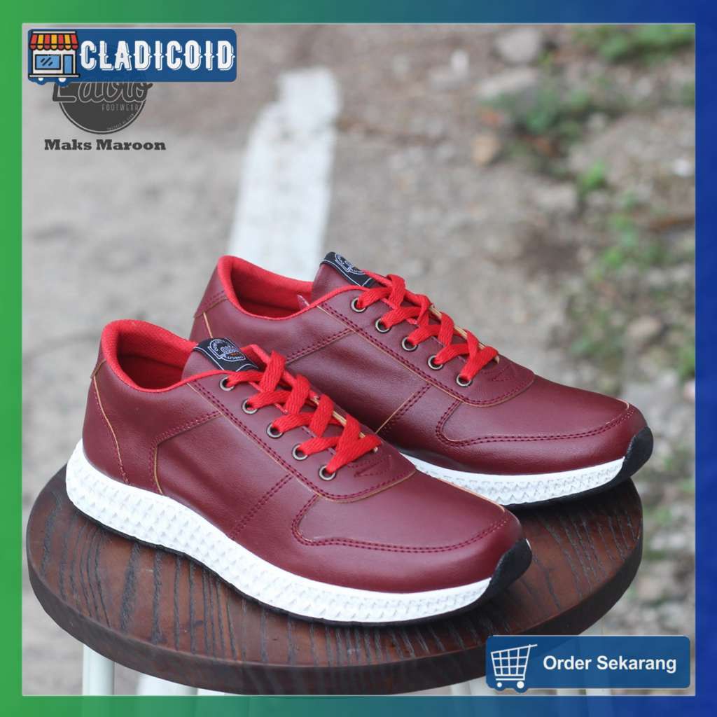 SEPATU SNEAKERS PRIA ORIGINAL KEREN &amp; MURAH, OUTDOOR, SANTAI, NONGKRONG, KULIAH LAVIO MAKS