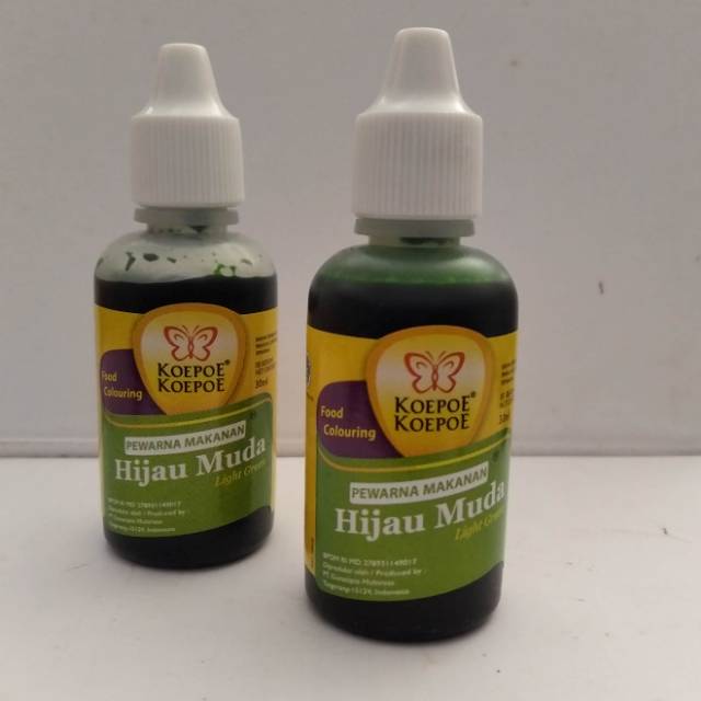 

Pewarna makanan hijau muda