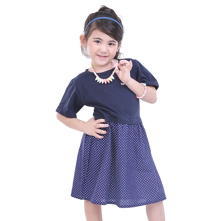 pakaian anak perempuan,baju anak cewek,setelan baju anak,dress anak T 3214