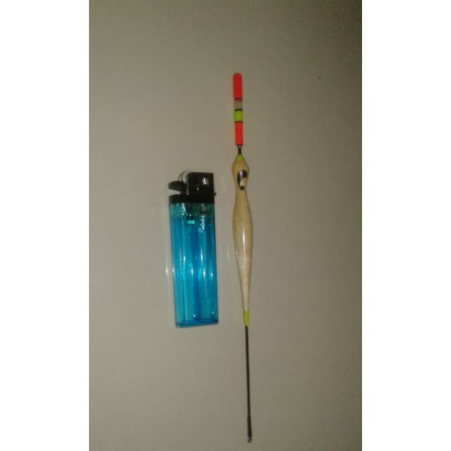 Pelampung pancing / kumbul bahan kayu