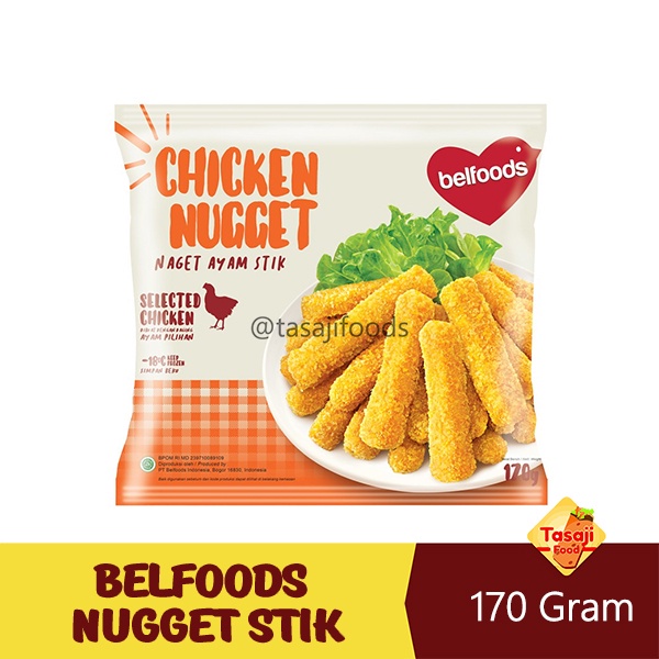 Belfoods Chicken Nugget Stik 170 gr