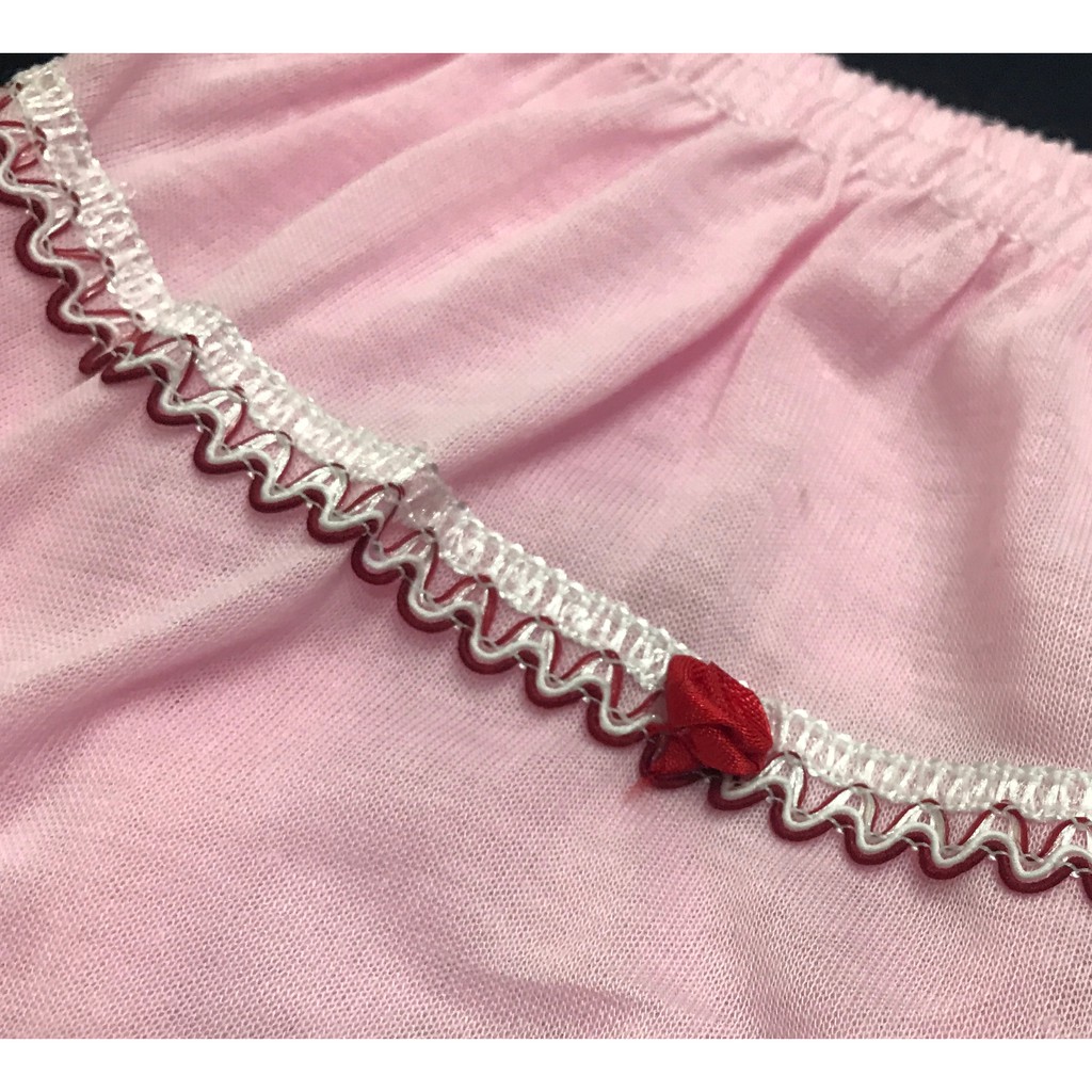 BAYIe - 6 Pcs Celana Segitiga Bayi Perempuan motif Renda BILLAH umur 0-6 bulan/celana kodok Murah