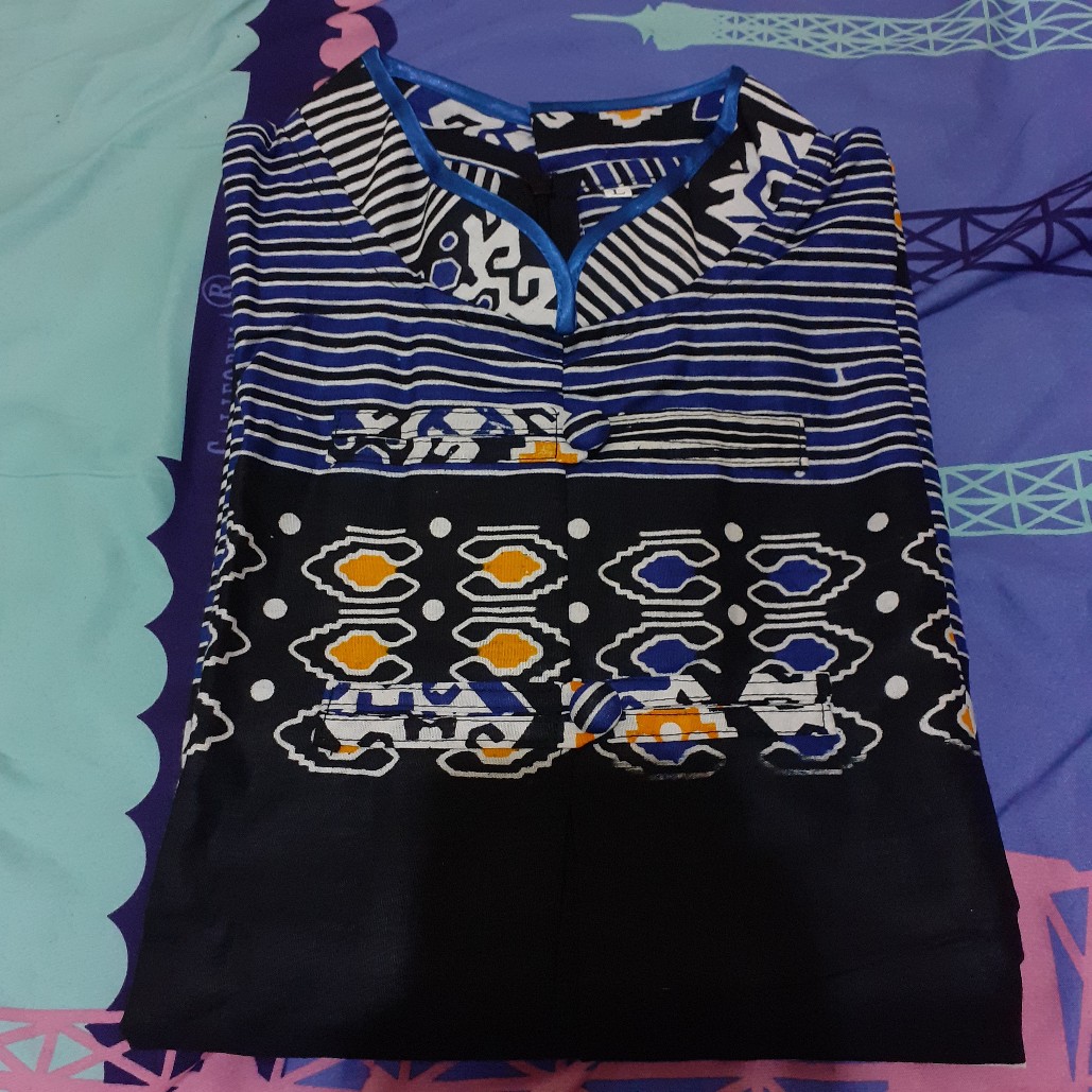 Atasan Dress Batik Wanita Motif Tenun Dsc05500