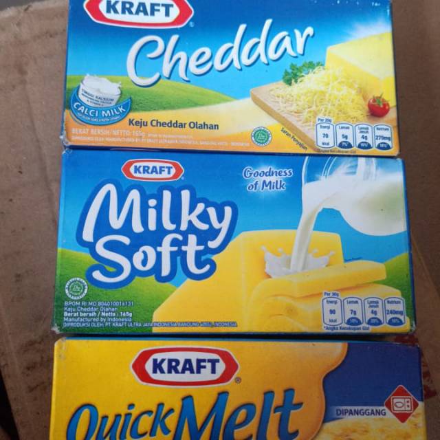 TERMURAH  Keju chedar 165gr