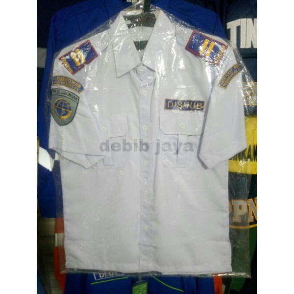 seragam kemenhub pria kemeja kemenhub