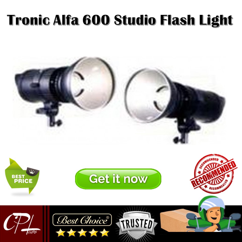 Tronic Alfa 600 Studio Flash Light - Flash Studio
