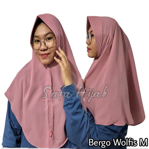 PROMO BERGO WOLFIS  RANDOM OBRAL KERUDUNG BERGO SAFA HJAB