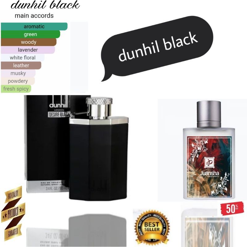 PARFUM DUNHIL BLACK // INSPIRED PARFUM BY DUNHIL BLACK 30ML