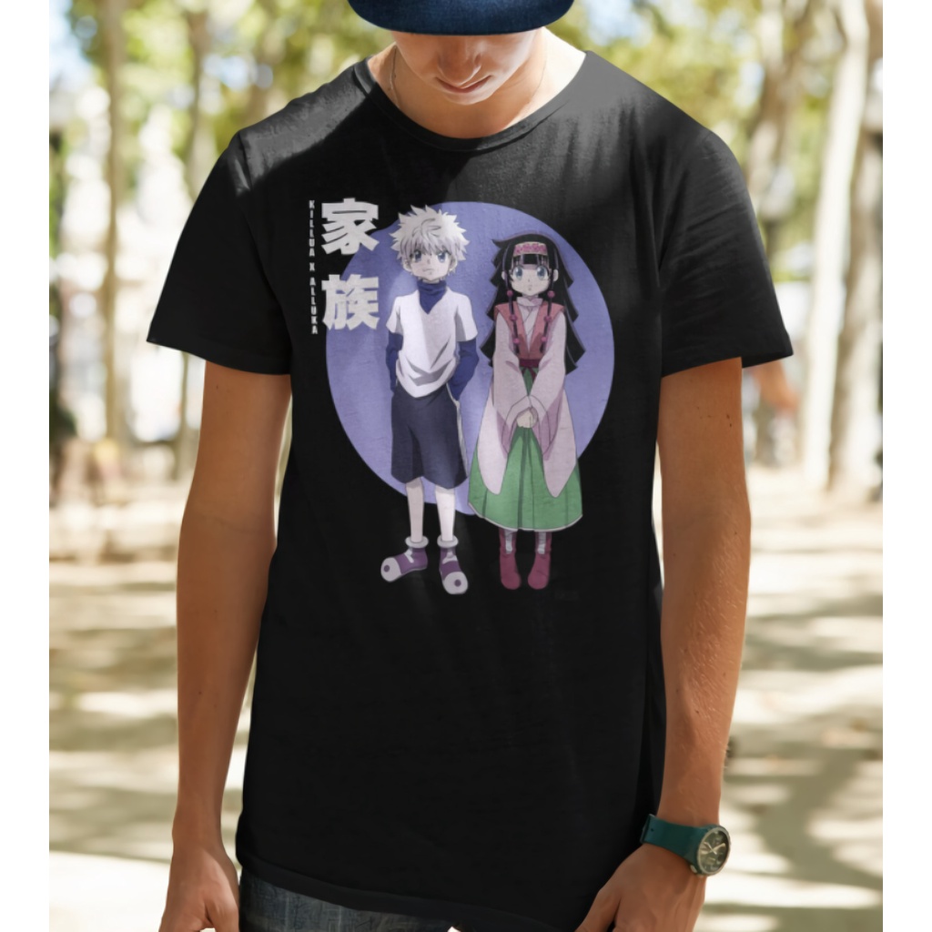 Tshirt Killua x Alluka Anime Manga Hunter X Hunter Premium Unisex