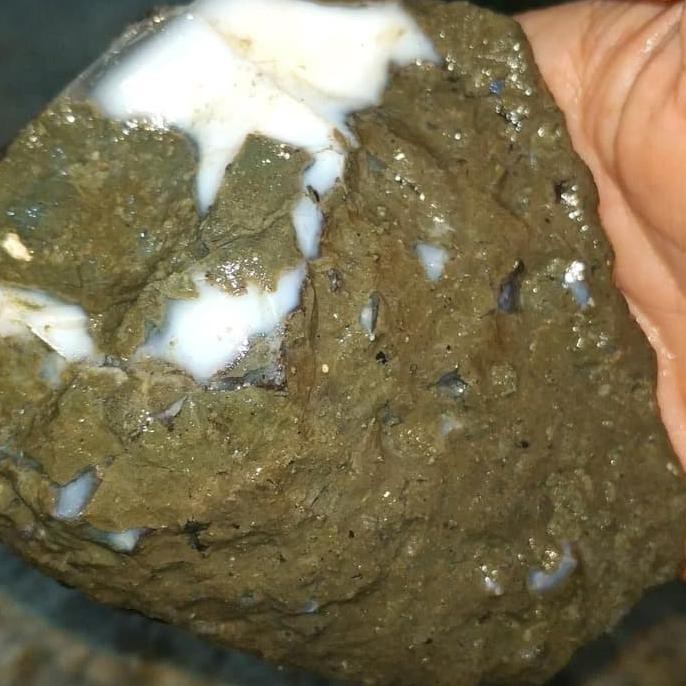 Special Bahan Batu Black Opal Kalimaya Bledug Boulder Maja Banten Bakat Jarong Sale
