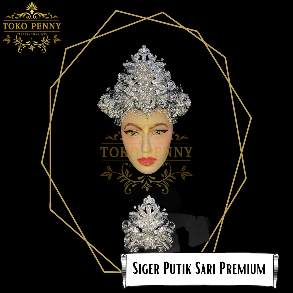 Siger Putik Sari Premium silver ,nikel