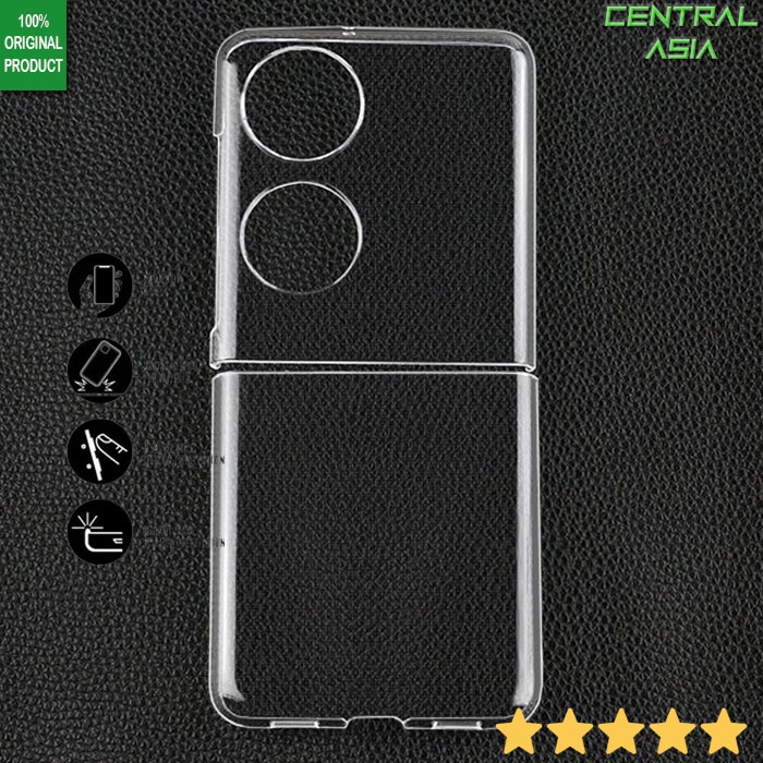 [Premium] Clear Fuze Hard Case Huawei P50 Pocket