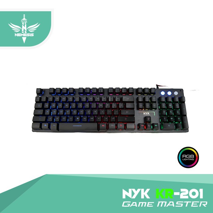 KEYBOARD GAMING NYK KR-201 NEMESIS GAME MASTER