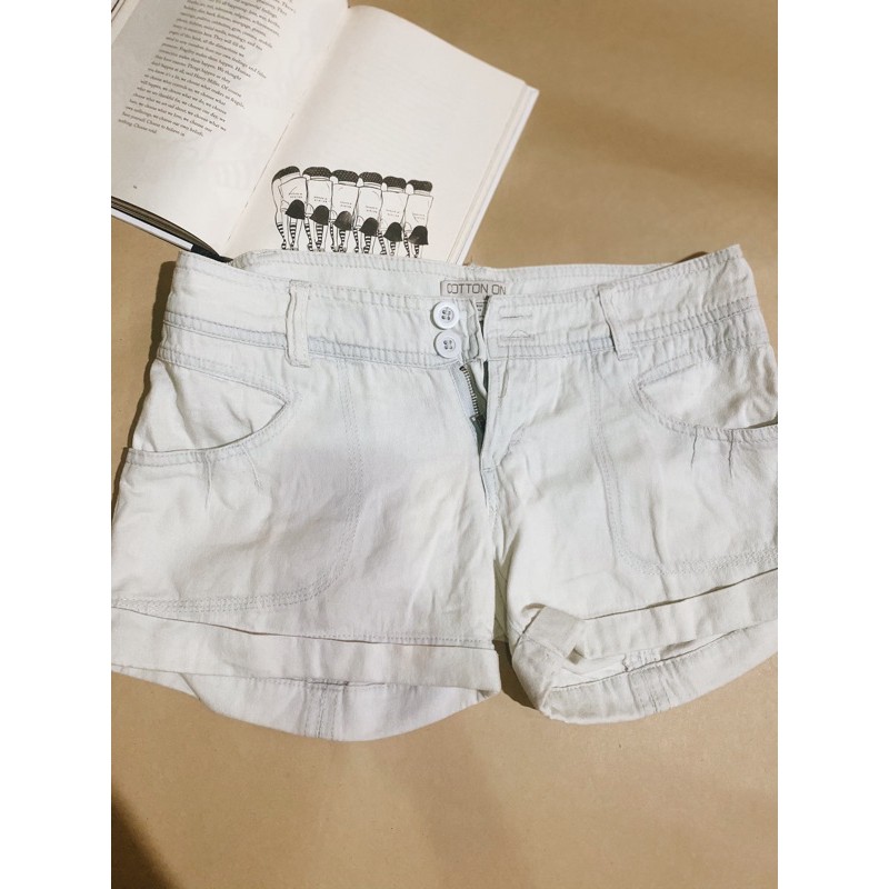 cotton on denim shorts