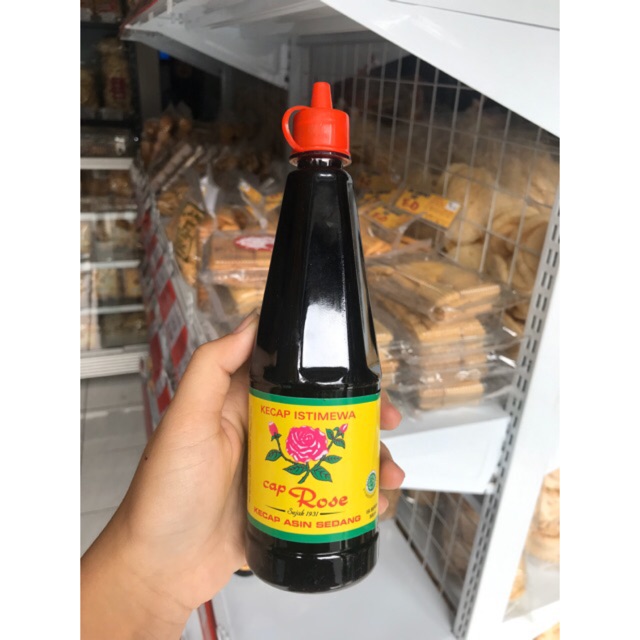 

KECAP ASIN BANGKA ISTIMEWA CAP ROSE SEDANG 300ml / Kecap Asin Bangka Cap Mawar / Kecap Bangka Kental Hitam / Sijiu Bangka