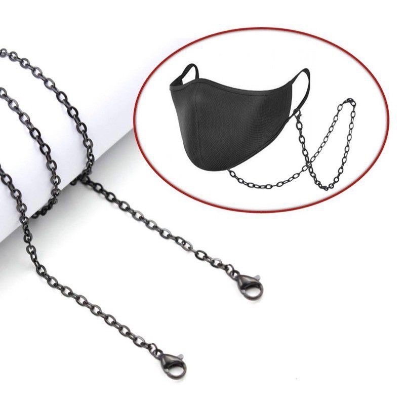 ASB - Kalung Rantai Strap masker 2in1 premium | FREE STOPER