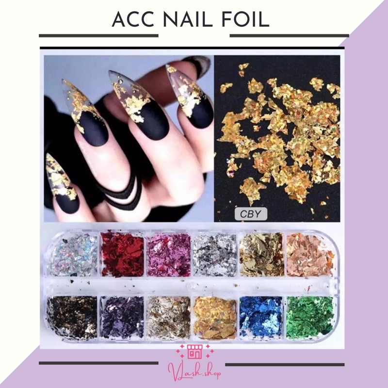 NAIL FOIL ACCESORIES - AKSESORIS KUKU FOIL