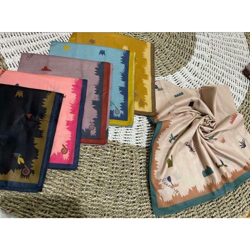 PROMO HIJAB DEENAY SEGI EMPAT ORIGINAL