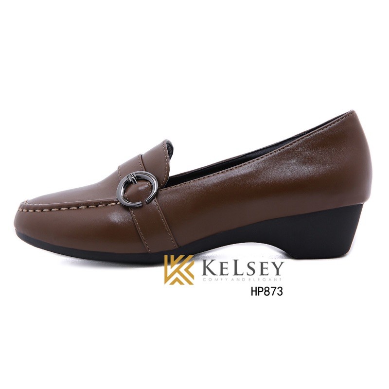 (GRATIS ALAS KAKI) RESTOCK!!  NICOLE SEPATU KERJA WANITA KELSEY HP873 SEPATU KULIT HEELS WANITA