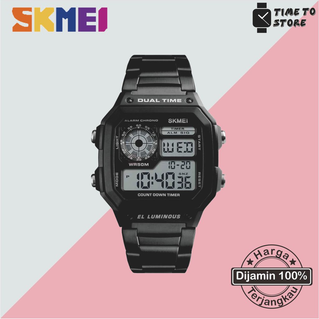 SKMEI Jam Tangan Digital Pria/Jam Tangan Fashion/Jam Tangan Pria/Jam Tangan Murah/Jam Tangan Keren