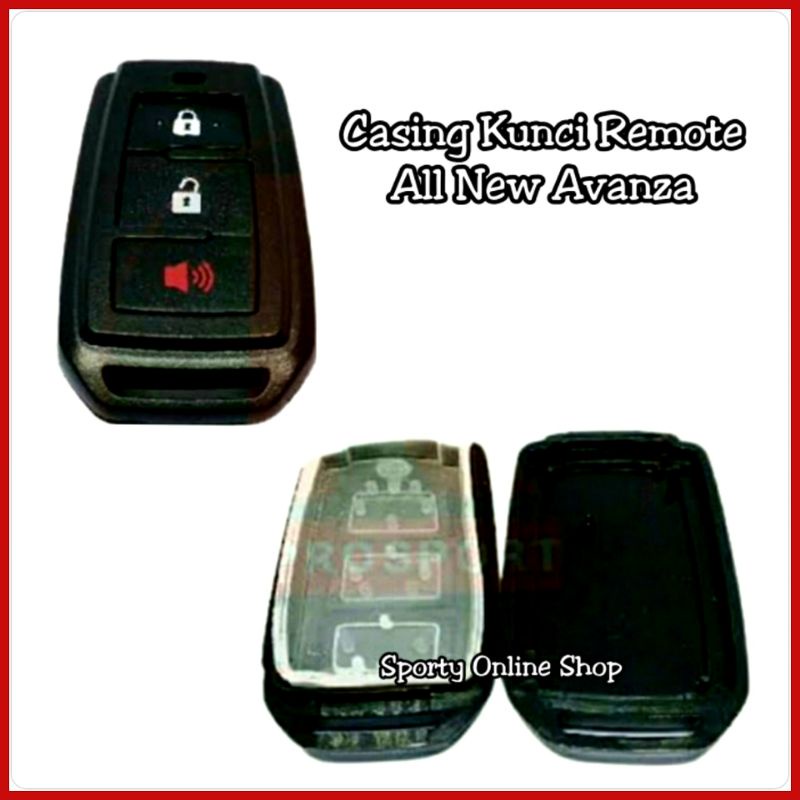 Casing Remote Mobil Avanza New 2012 ON