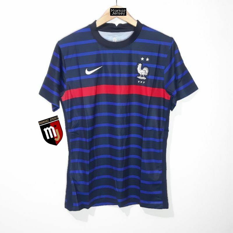Jersey Bola Prancis Home EURO 2021 Grade Ori