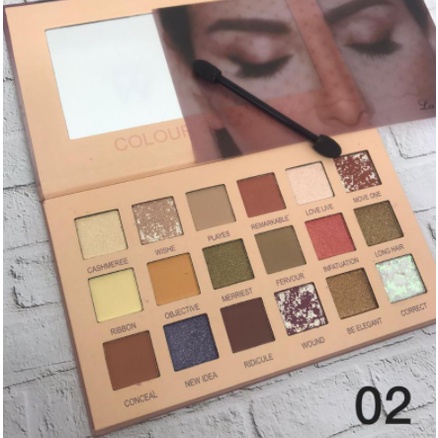 Lameila Eyeshadow 18 warna premium 5037