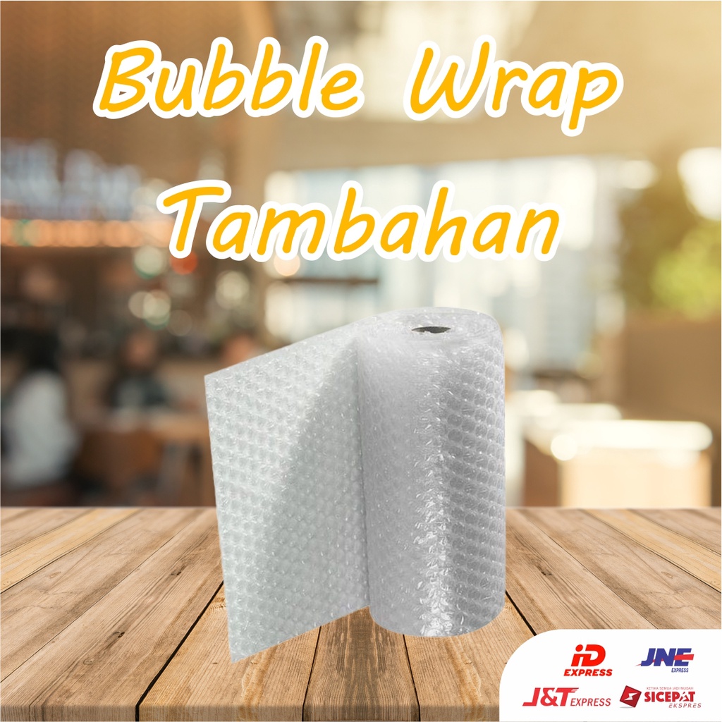 

Bubble Wrap Tambahan - Extra Bubble Wrap Packaging Dijamin Asli