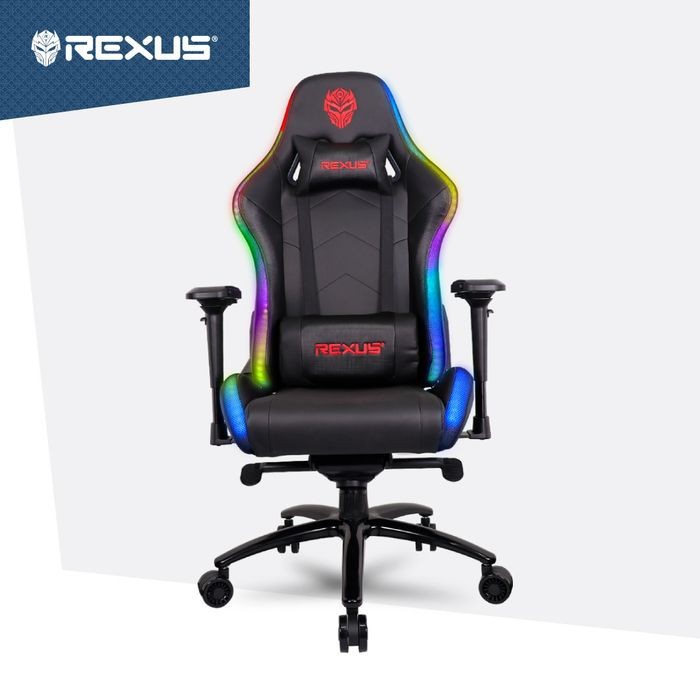 Kursi Gaming Rexus RGC 103 RGB - Gaming Chair Rexus RGC-103 RGB LED