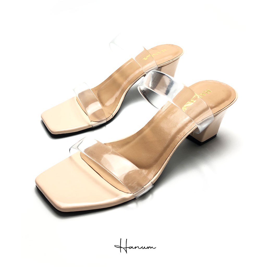 Hanum - Sandal Heels Tali Wanita Hak Tahu 5cm DD-01