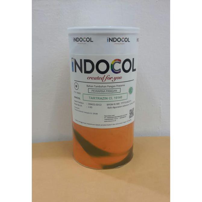 

Diskon Pewarna Makanan INDOCOL TARTRAZINE CI.19140 - PACKING 1 KG Diskon