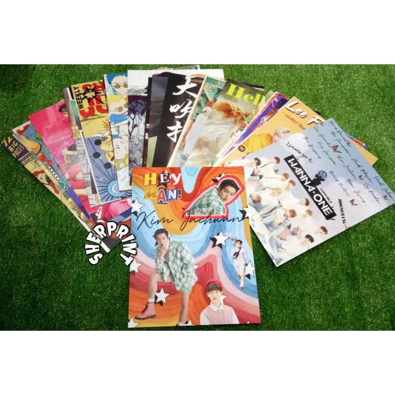

POSTER CUSTOM_K-POP uk. A4 MINIMAL ORDER 10PCS | bahan Art Carton 260gr