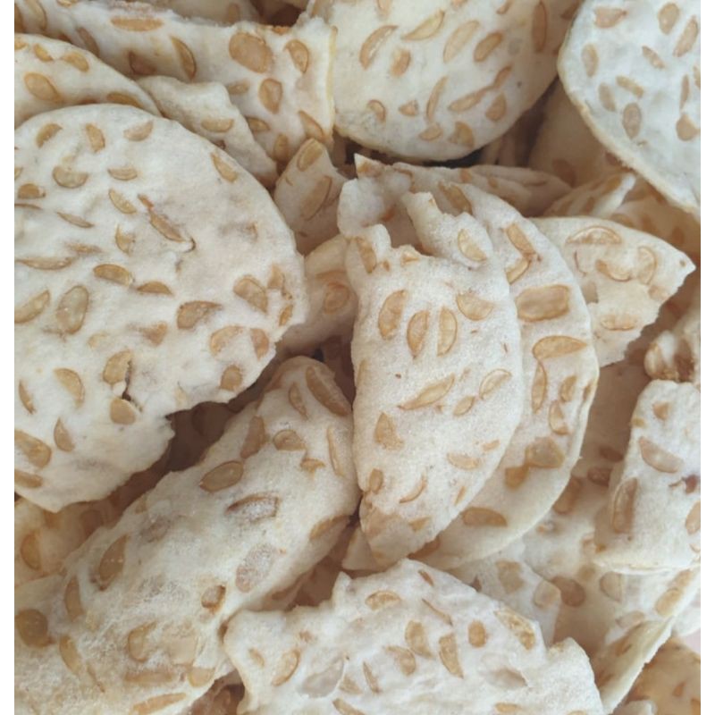 

Kripik tempe putih/tempe sagu 250gram