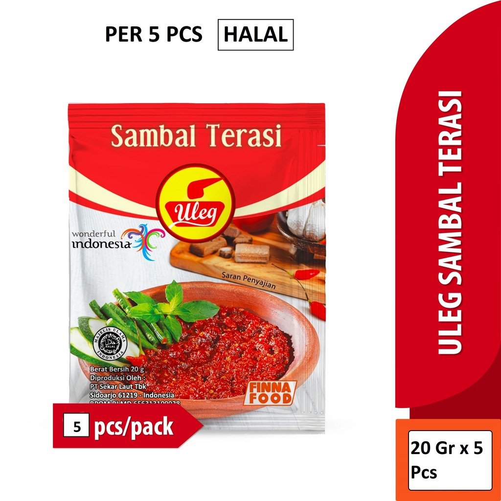 ULEG SAMBAL TERASI - SAMBAL TERASI - FINNA SAMBAL TERASI - ULEG - SAMBAL ULEG