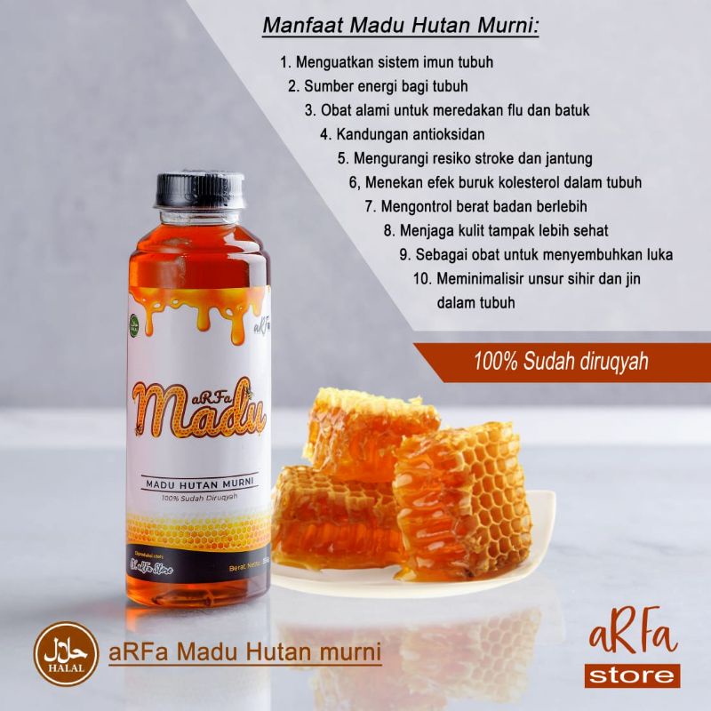 

madu hutan murni